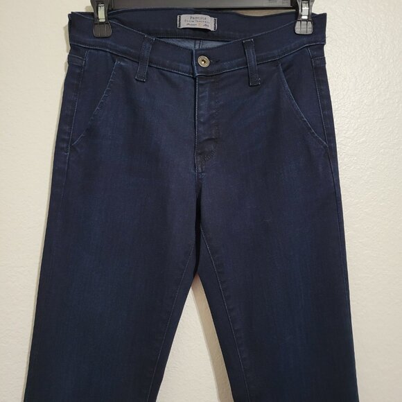 Principle Denim Allure Dark Wash High Rise Wide Leg Jeans Size 27 - Picture 2 of 8